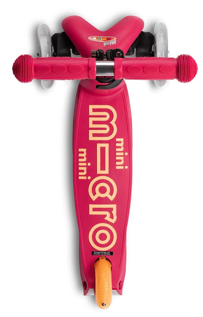 Micro Kickboard Foldable Mini Deluxe - Ruby Red - MMD101