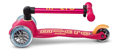 Micro Kickboard Foldable Mini Deluxe - Ruby Red - MMD101