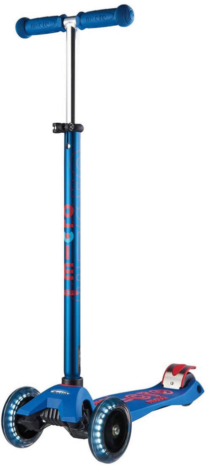 Micro Kickboard Maxi Deluxe LED Scooter - Purple - MMD066