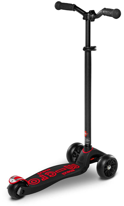 Micro Kickboard Maxi Deluxe Pro Scooter - Black / Red - MMD087