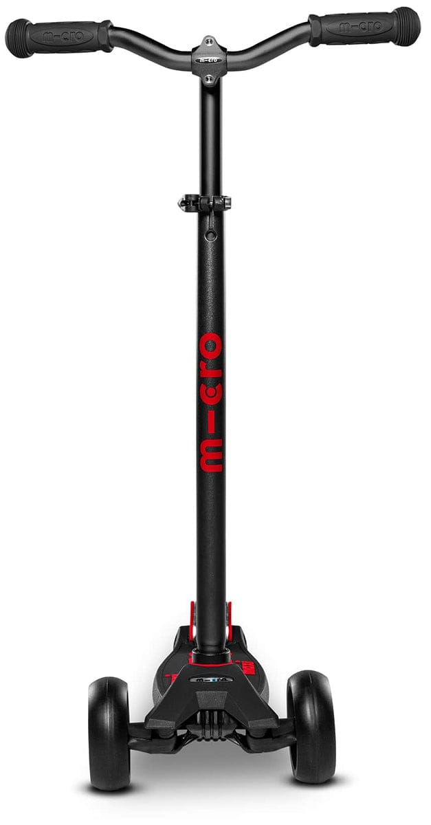 Micro Kickboard Maxi Deluxe Pro Scooter - Black / Red - MMD087