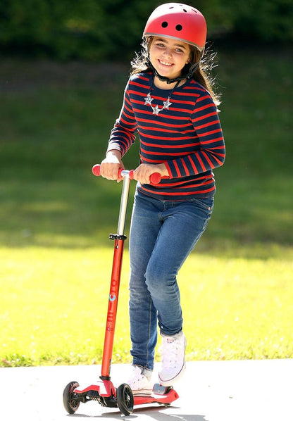 Micro Kickboard Maxi Deluxe Scooter - Red