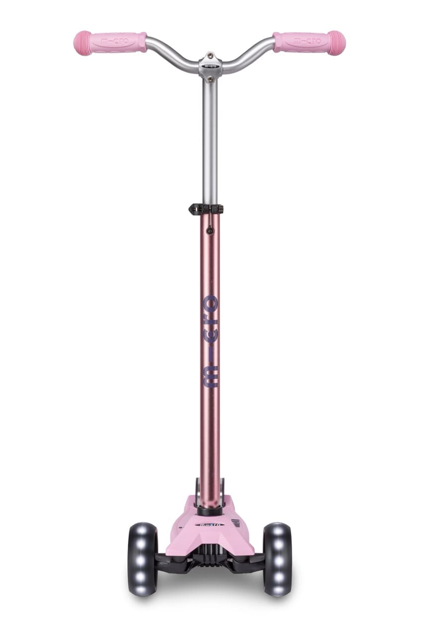Micro Kickboard Maxi Pro LED Scooter - Rose