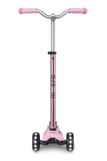 Micro Kickboard Maxi Pro LED Scooter - Rose