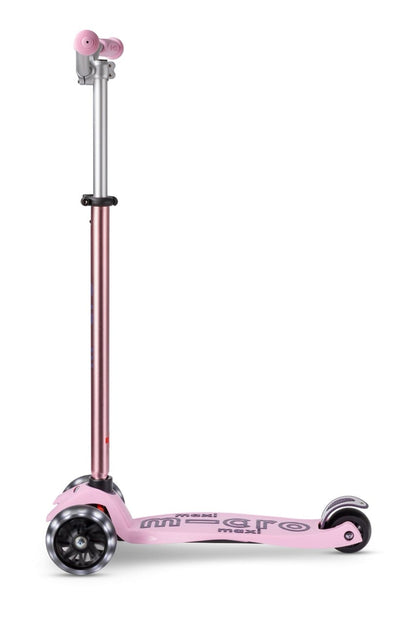 Micro Kickboard Maxi Pro LED Scooter - Rose