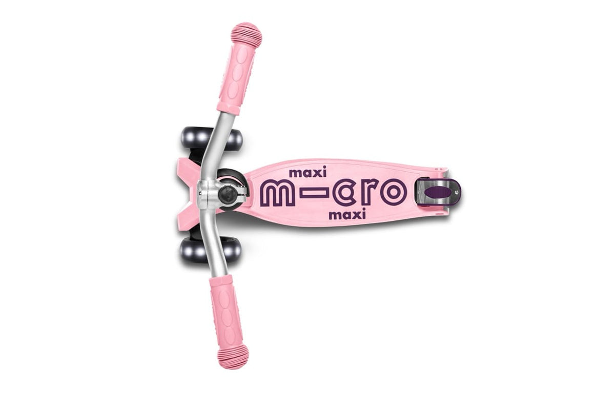 Micro Kickboard Maxi Pro LED Scooter - Rose