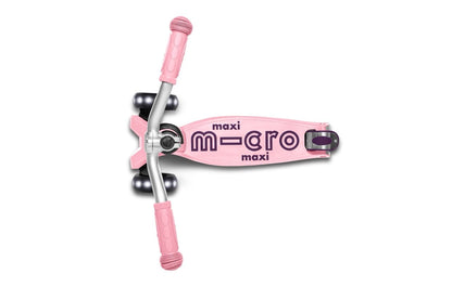 Micro Kickboard Maxi Pro LED Scooter - Rose