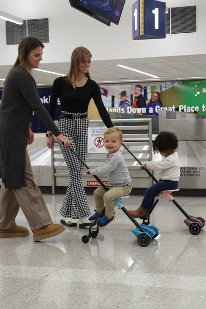 Micro Kickboard Micro Allrounder Ride-On Travel Cart - Blue - ML0041