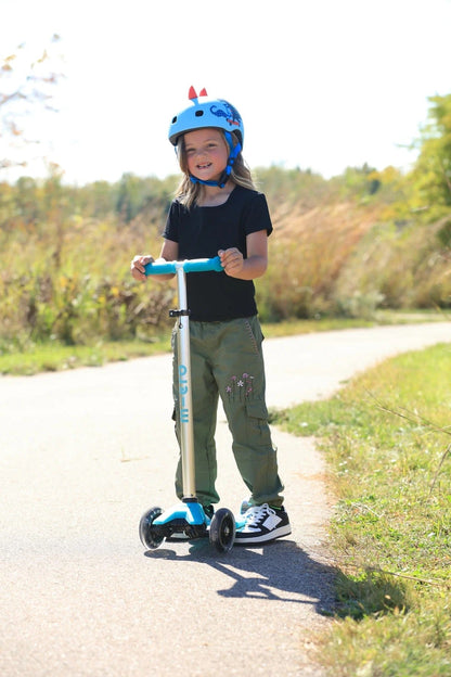 Micro Kickboard Micro Maxi Glow Plus LED Scooter - Jelly Green - MMD376