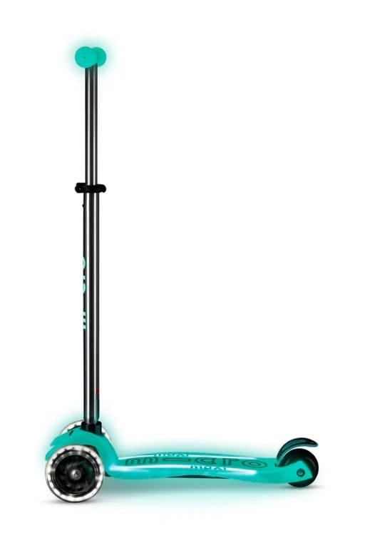 Micro Kickboard Micro Maxi Glow Plus LED Scooter - Jelly Green - MMD376
