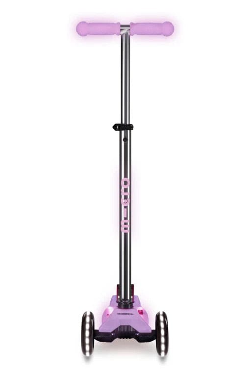 Micro Kickboard Micro Maxi Glow Plus LED Scooter - Luminous Purple - MMD378