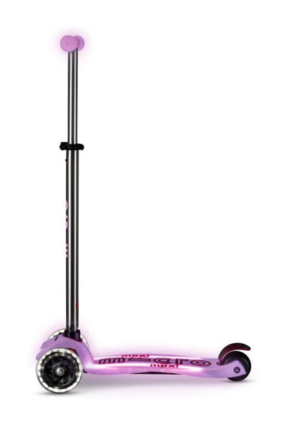 Micro Kickboard Micro Maxi Glow Plus LED Scooter - Luminous Purple - MMD378