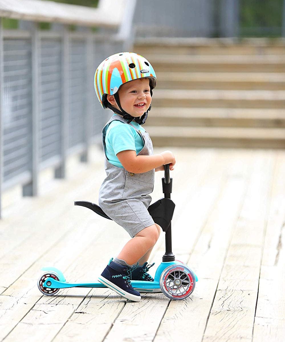 Micro Kickboard Micro Mini 3-in-1 Deluxe Scooter - Aqua - MMD011