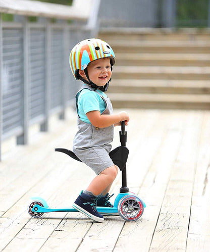 Micro Kickboard Micro Mini 3-in-1 Deluxe Scooter - Aqua - MMD011