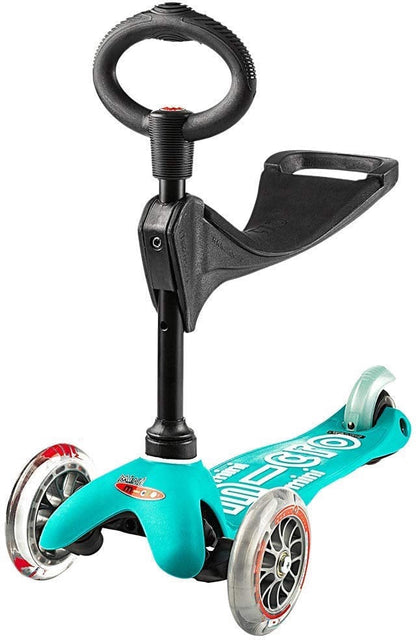 Micro Kickboard Micro Mini 3-in-1 Deluxe Scooter - Aqua - MMD011