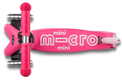 Micro Kickboard Micro Mini Foldable LED Scooter (2-5 Years) - Pink - MMD197