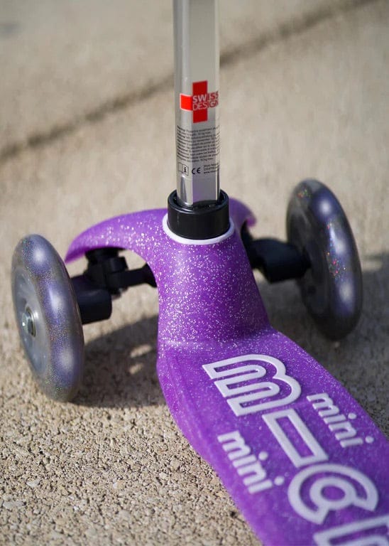 Micro Kickboard Micro Mini Glitter LED Scooter (2-5 years) - Fairy Purple - MMD207