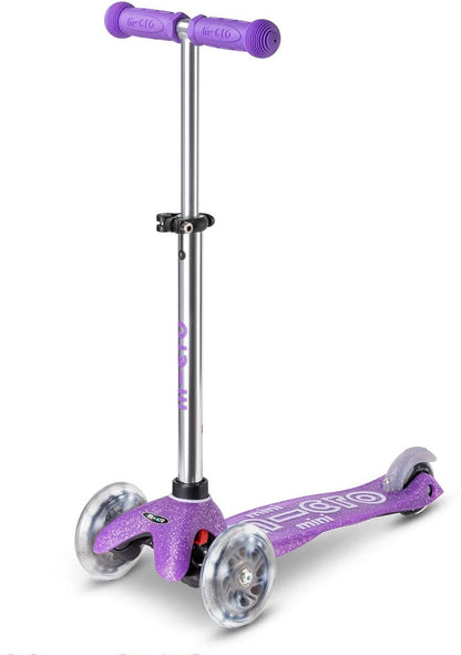 Micro Kickboard Micro Mini Glitter LED Scooter (2-5 years) - Fairy Purple - MMD207