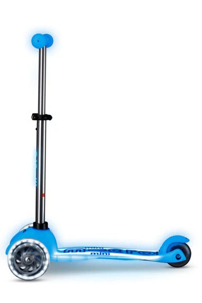 Micro Kickboard Micro Mini Glow Plus LED Scooter (2-5 years) - Arctic Blue - mmd211