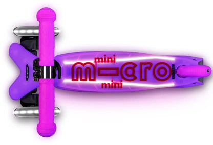 Micro Kickboard Micro Mini Glow Plus LED Scooter (2-5 years) - Frosty Pink - MMD213