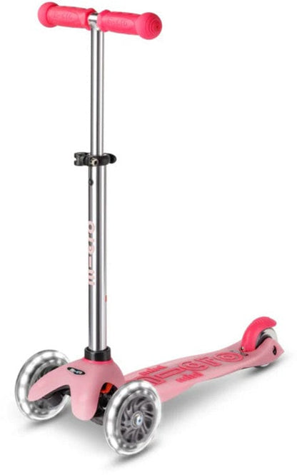 Micro Kickboard Micro Mini Glow Plus LED Scooter (2-5 years) - Frosty Pink - MMD213