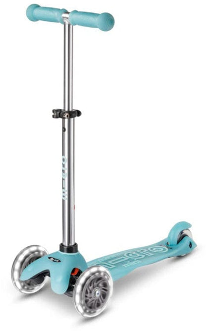 Micro Kickboard Micro Mini Glow Plus LED Scooter (2-5 years) - Glacier Aqua - MMD214