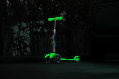 Micro Kickboard Micro Mini Glow Plus LED Scooter (2-5 years) - Icy Lime - MMD212