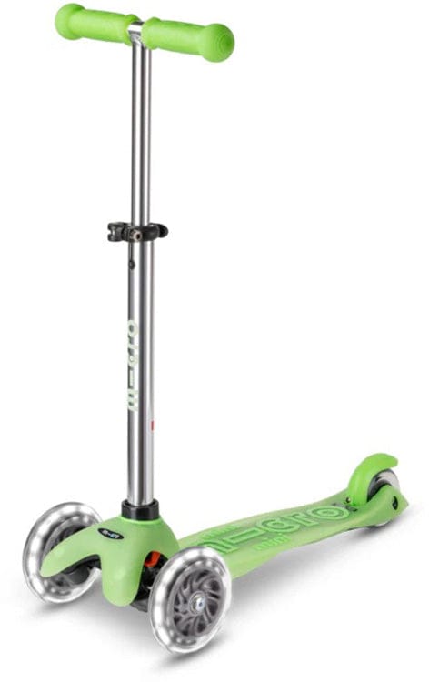 Micro Kickboard Micro Mini Glow Plus LED Scooter (2-5 years) - Icy Lime - MMD212