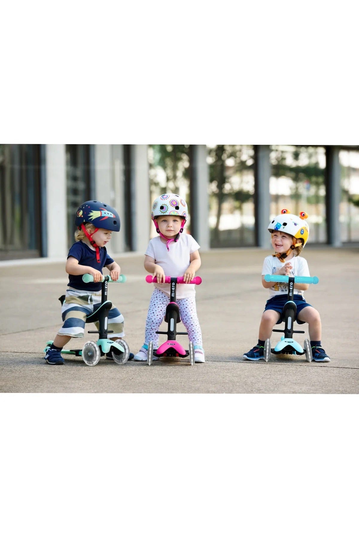 Micro Kickboard Micro Mini2Grow LED Scooter - Blue - MMD360