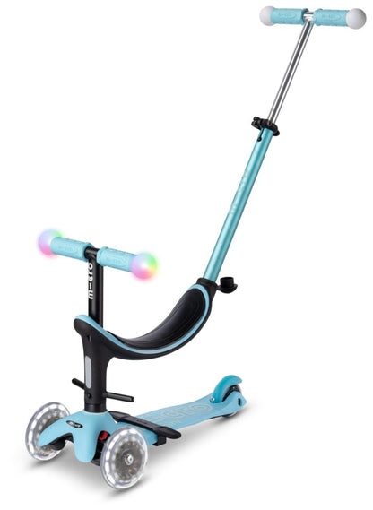 Micro Kickboard Micro Mini2Grow Magic LED Scooter - Blue - MMD358