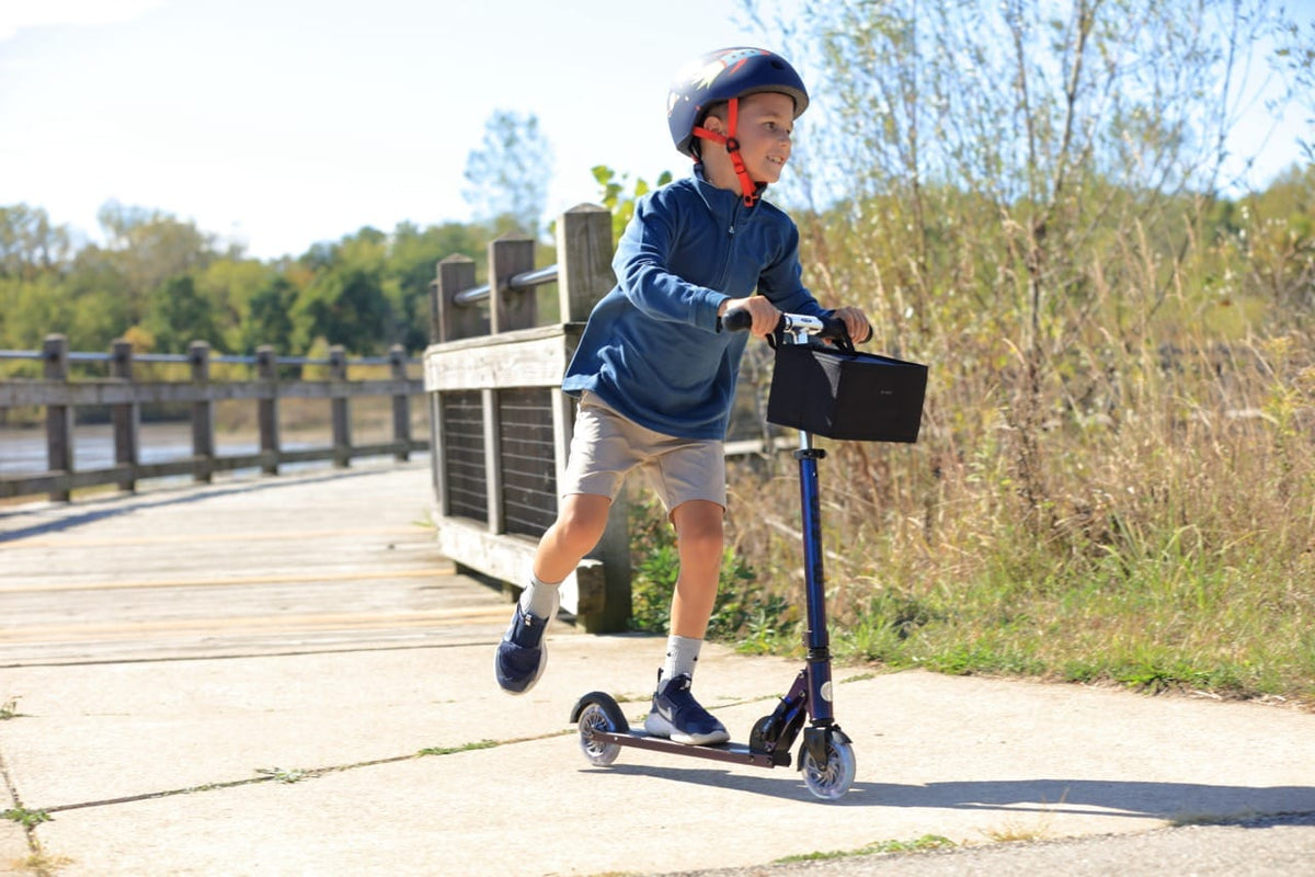 Micro Kickboard Micro Scooter Basket - Black