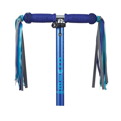 Micro Kickboard Micro Scooter Streamers - Blue Reflective - AC4140
