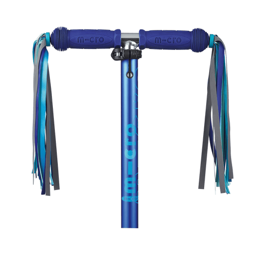 Micro Kickboard Micro Scooter Streamers - Blue Reflective - AC4140