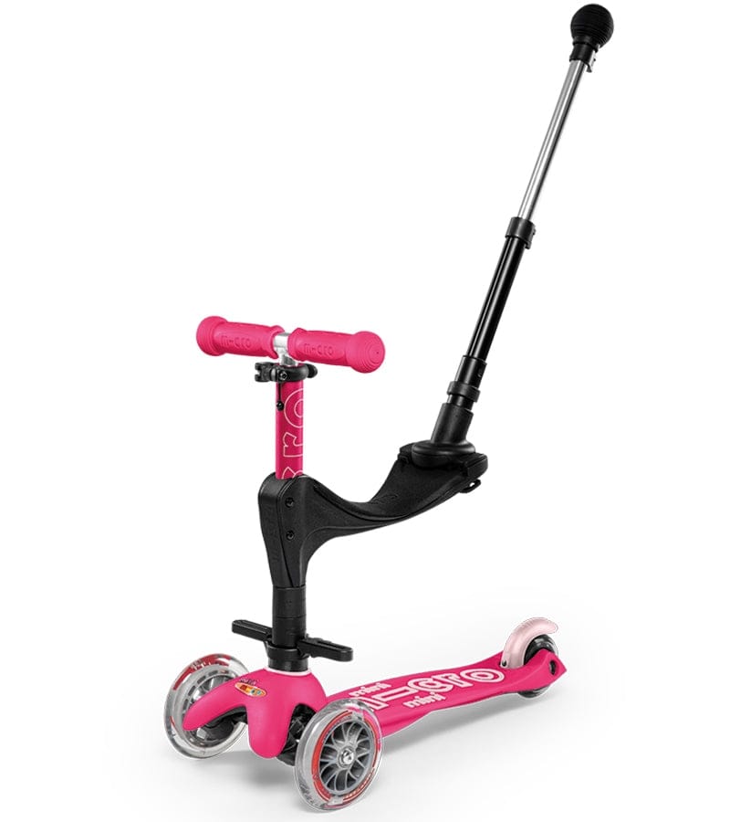 Micro Kickboard Mini 3-in-1 Deluxe Plus Scooter - Pink - MMD079