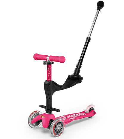 Micro Kickboard Mini 3-in-1 Deluxe Plus Scooter - Pink - MMD079