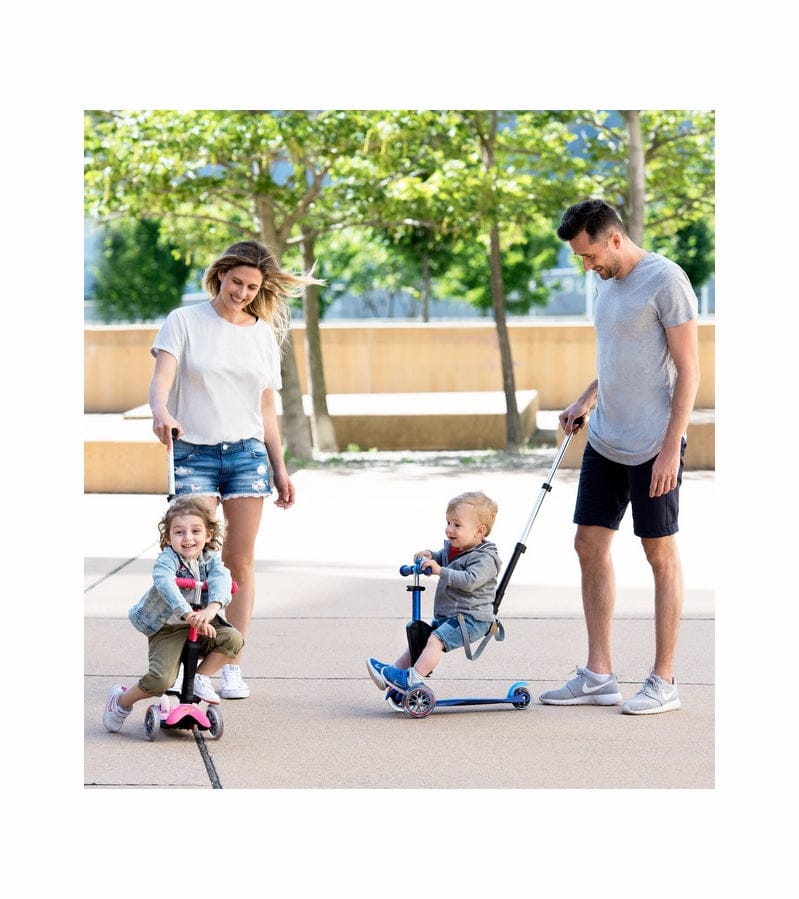 Micro Kickboard Mini 3-in-1 Deluxe Plus Scooter - Pink - MMD079