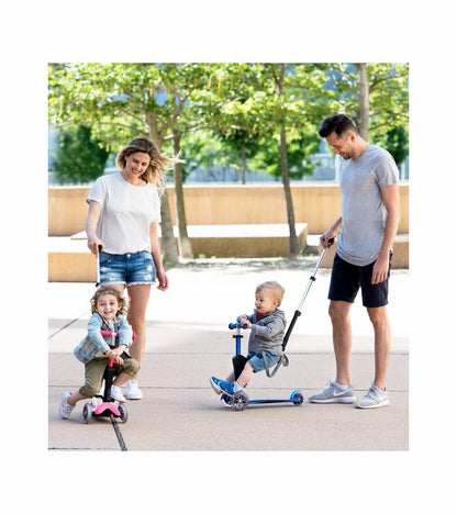 Micro Kickboard Mini 3-in-1 Deluxe Plus Scooter - Pink - MMD079