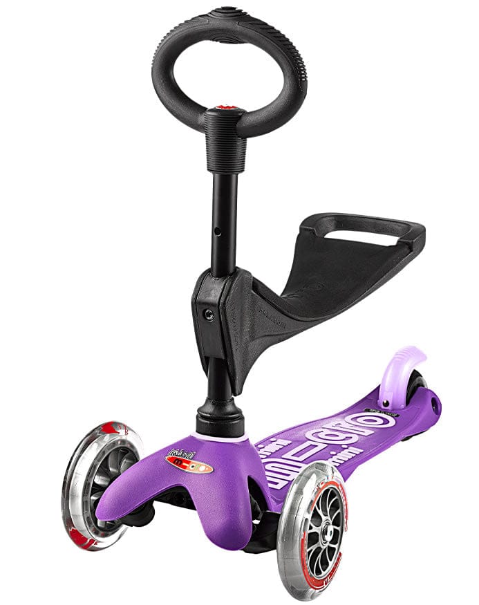 Micro Kickboard Mini 3-in-1 Deluxe Scooter - Purple - MMD012