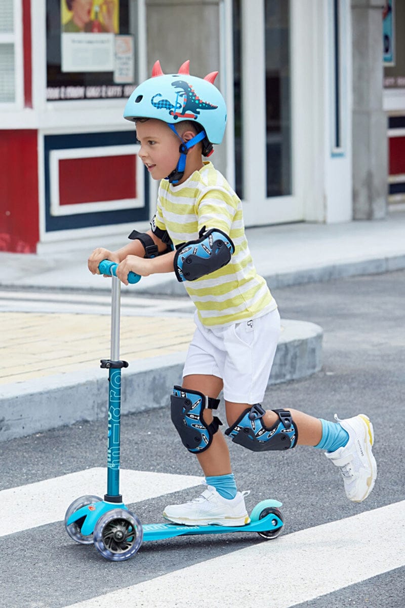 Micro Kickboard Mini Deluxe LED Scooter - Aqua - MMD076