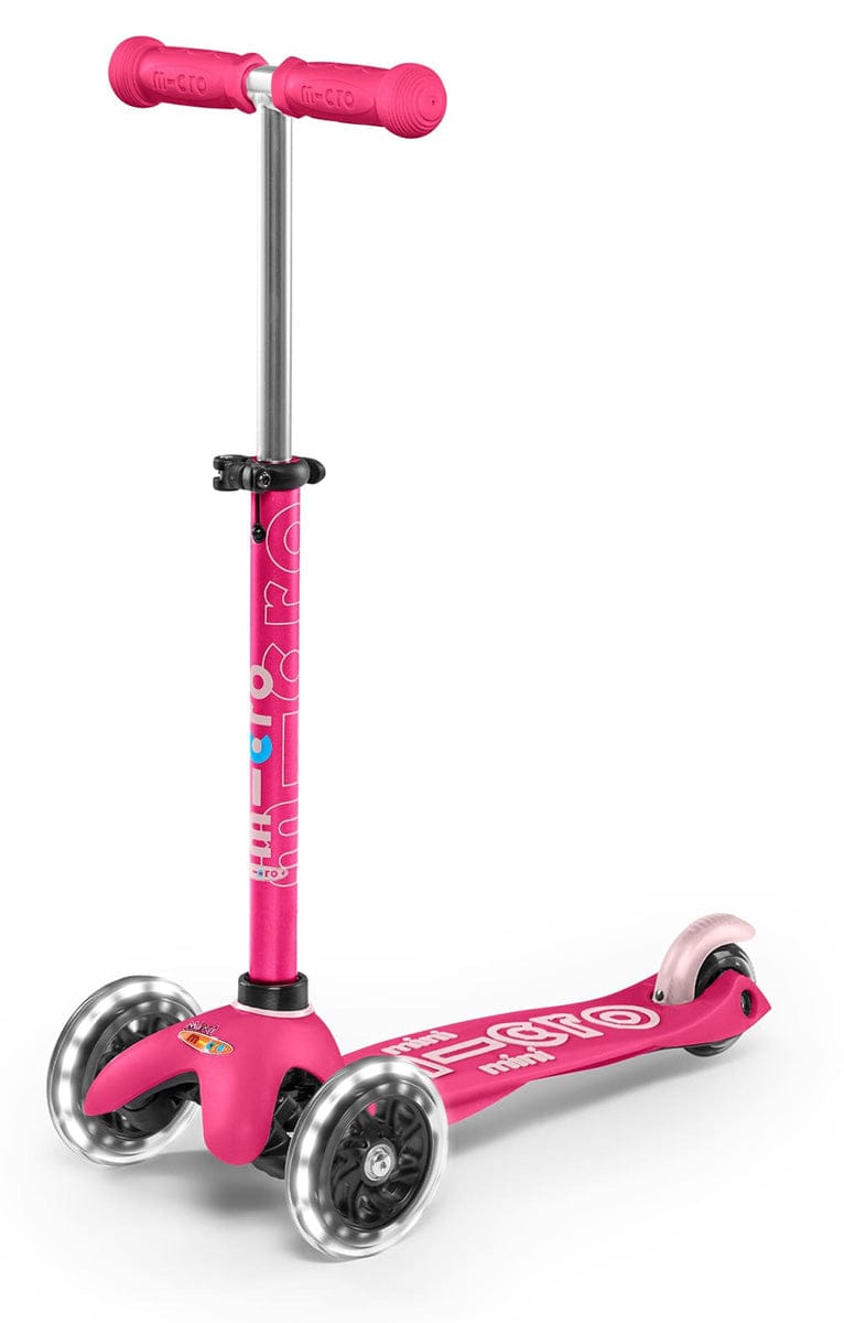 Micro Kickboard Mini Deluxe LED Scooter - Pink – Albee Baby