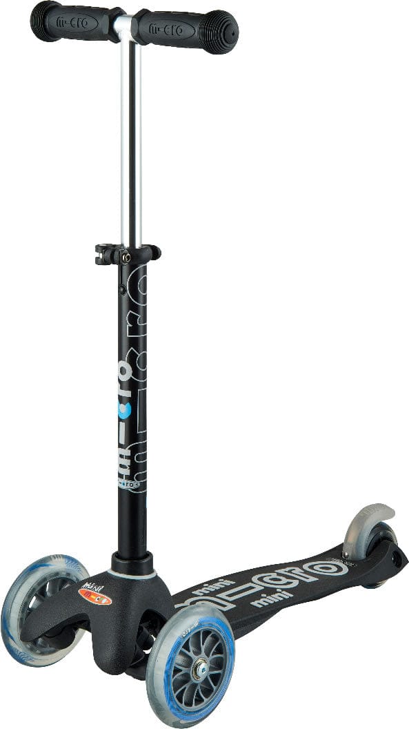 Micro Kickboard Mini Deluxe Scooter - Black/Grey - MMD039