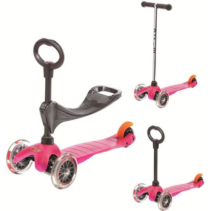Micro Kickboard Mini Micro 3 in 1 Scooter in Pink - MM0085