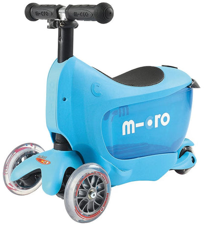 Micro Kickboard Mini2Go Deluxe Scooter - Blue - MMD030