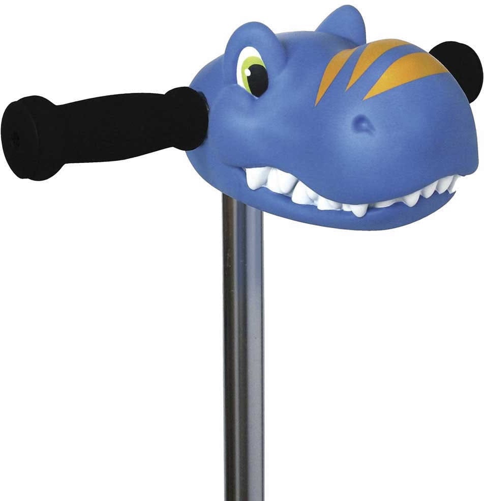 Micro Kickboard Scooter Heads by Scootaheadz - Blue Dino Timmy T-Rex - AC4648