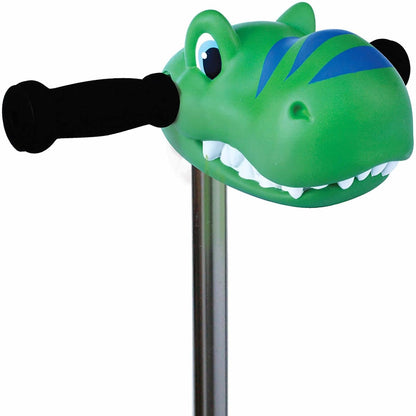 Micro Kickboard Scooter Heads by Scootaheadz - Green Dino Danny Dino - GREEN-DIONO