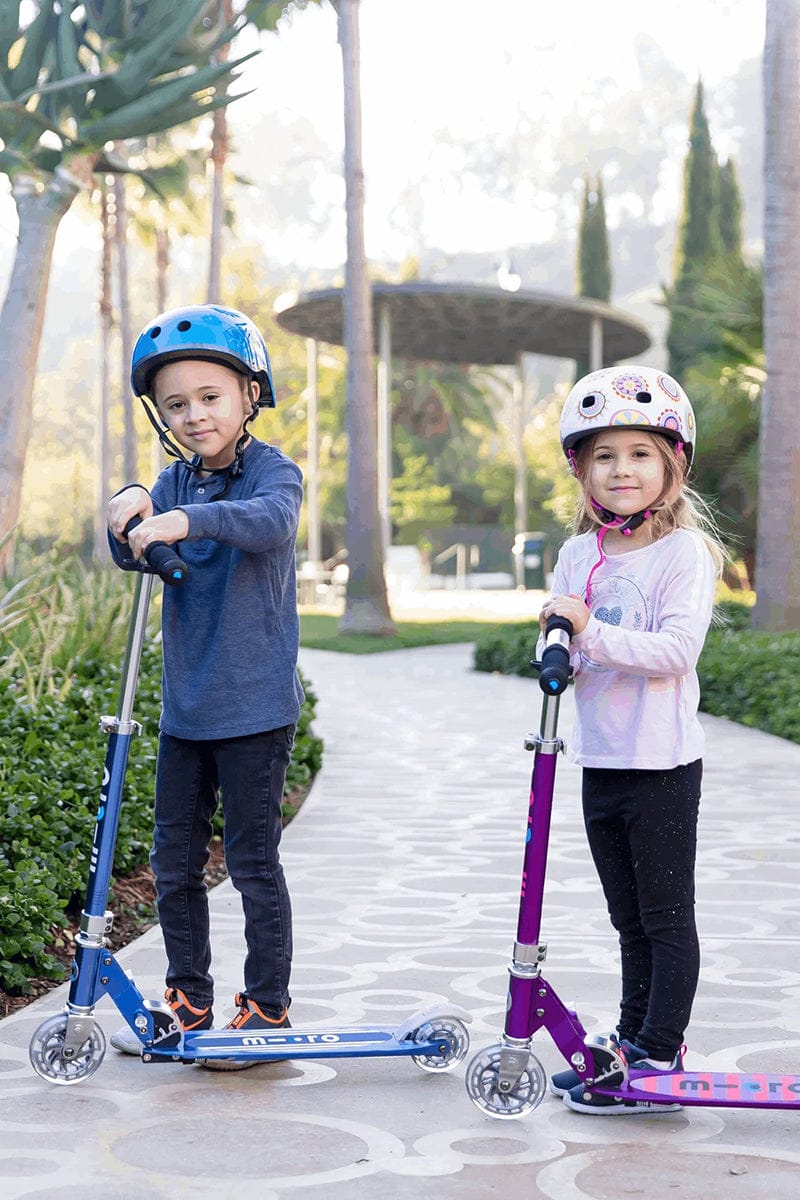 Micro Kickboard Sprite LED Scooter (6-Teen) - Sapphire Blue - SA0231