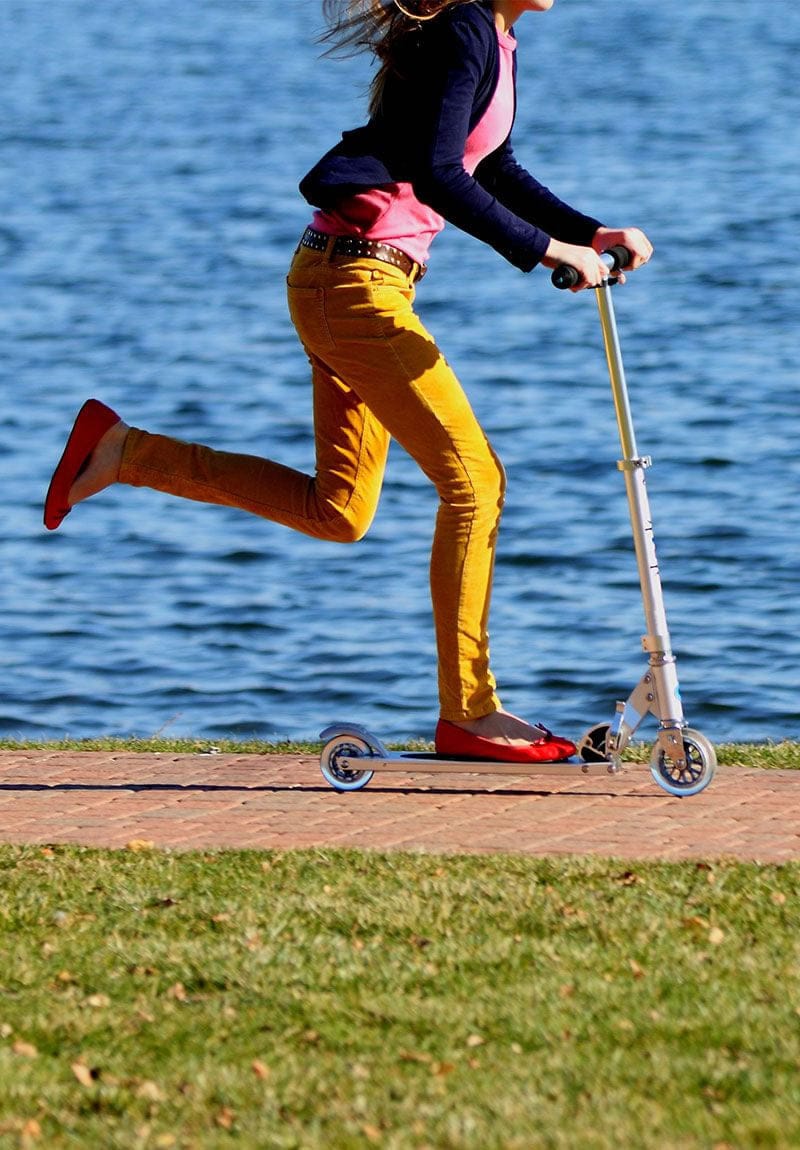 Micro Kickboard Sprite Scooter (6-Teen) - Silver - SA0019