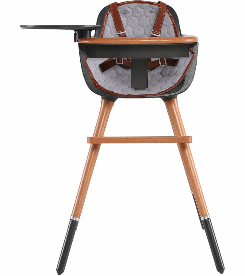 Micuna OVO City Max Luxe High Chair - Black/Honey (Albee Exclusive) - 8.43183E+12