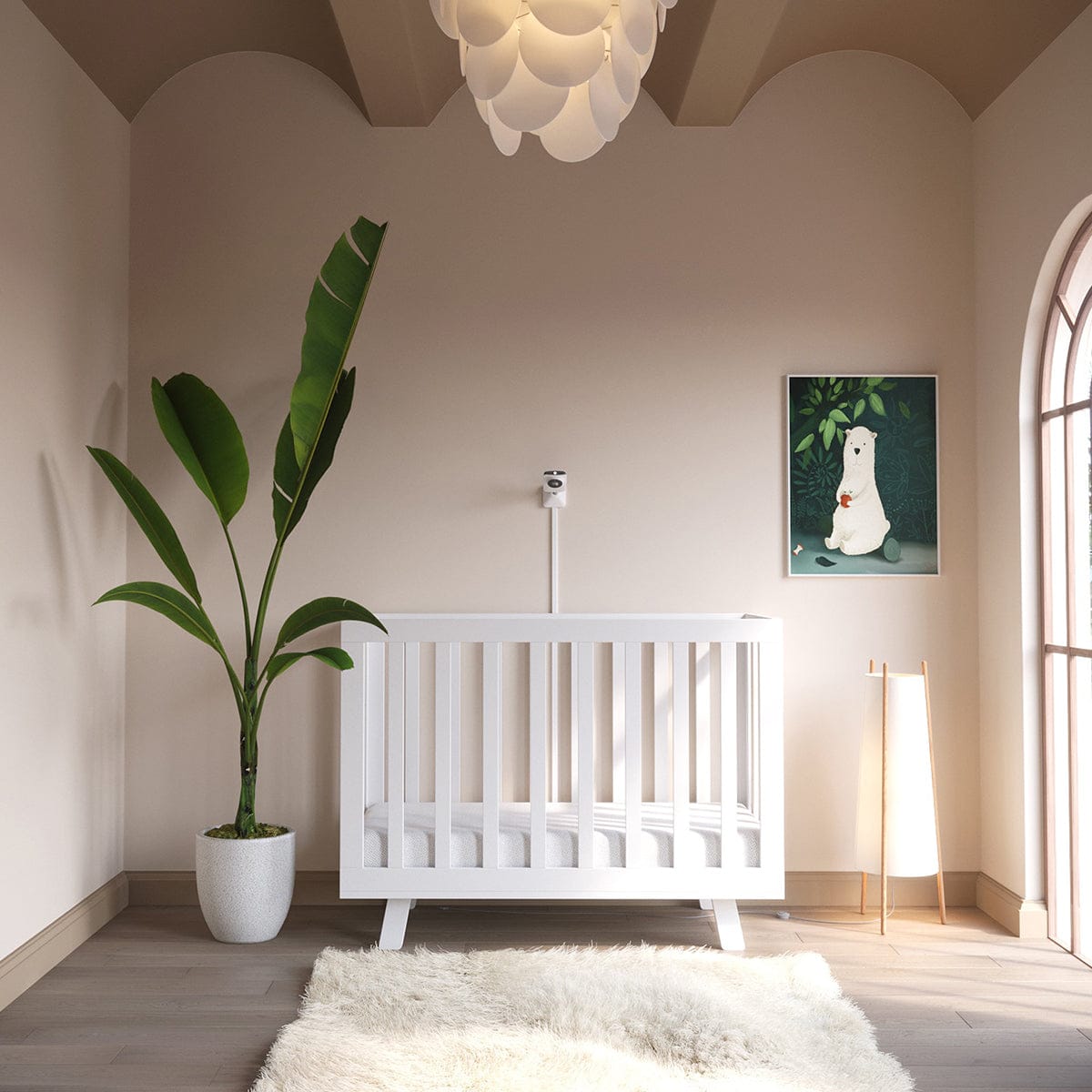 Miku Pro Smart Baby Monitor with Wall Mount Kit - mp-101a1ca