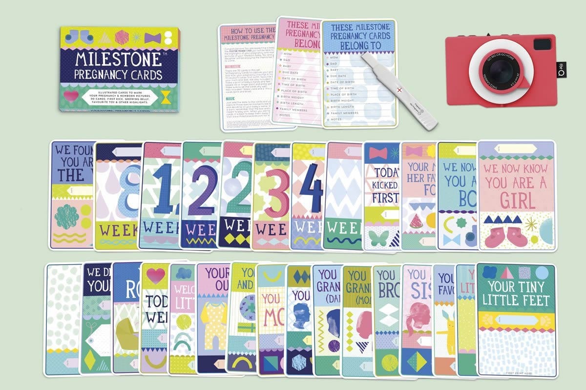 Milestone Pregnancy Cards - 2013-M